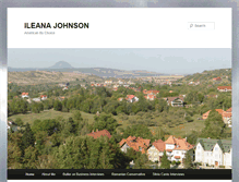 Tablet Screenshot of ileanajohnson.com
